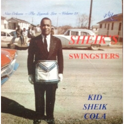 George "Kid Sheik" Cola Sheik's Swingsters Vinyl LP USED