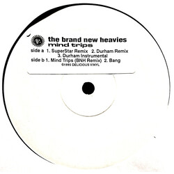 The Brand New Heavies Mind Trips (Remixes) USED VINYL 12INCH PROMO WHITE LABEL