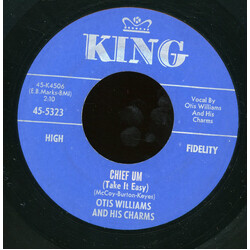 Otis Williams & The Charms Chief Um (Take It Easy) / It's A Treat USED VINYL 7INCH 45 RPM