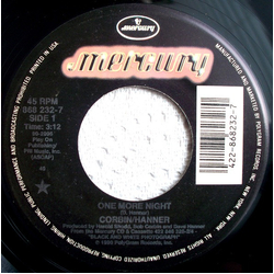 Corbin/Hanner One More Night Vinyl 7" USED