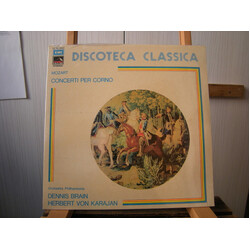 Herbert von Karajan / Philharmonia Orchestra / Dennis Brain Mozart: Concerti Per Corno Vinyl LP USED