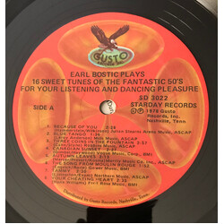 Earl Bostic Sweet Tunes Of The Fantastic 50's Vinyl LP USED