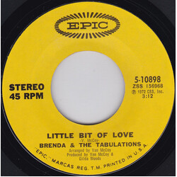 Brenda & The Tabulations Little Bit Of Love USED VINYL 7INCH SINGLE 45 RPM