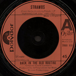 Strawbs Back In The Old Routine USED VINYL 7INCH 45 RPM SINGLE