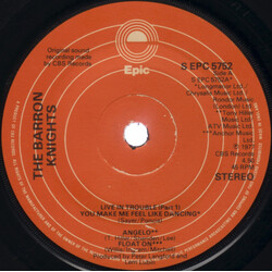 The Barron Knights Live In Trouble (Part 1) USED VINYL 7INCH 45 RPM SINGLE STEREO