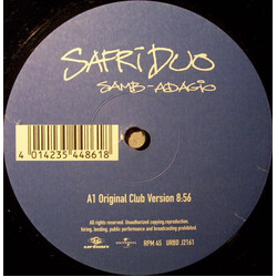 Safri Duo Samb-Adagio VINYL 12" USED