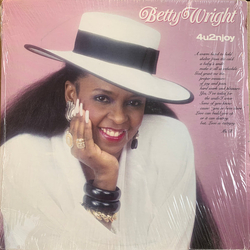 Betty Wright 4U2NJOY Vinyl LP USED