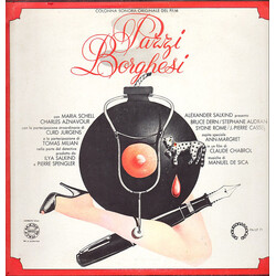 Manuel De Sica Pazzi Borghesi - Colonna Sonora Originale Del Film Vinyl LP USED