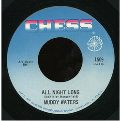 Muddy Waters All Night Long / Country Boy USED VINYL 7INCH 45 RPM SINGLE REPRESS