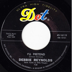 Debbie Reynolds I'll Pretend / Please Vinyl 7" USED