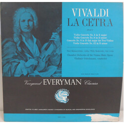 Antonio Vivaldi / Chamber Orchestra of the Vienna State Opera / Paul Makanowitzky / Vladimir Golschmann La Cetra, Opus 9 Vinyl LP USED