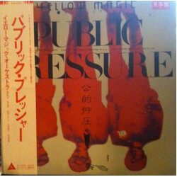 Yellow Magic Orchestra Public Pressure Vinyl LP USED