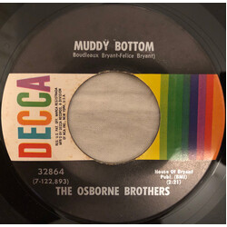The Osborne Brothers Muddy Bottom / Beneath Still Waters USED VINYL 7INCH 45 RPM