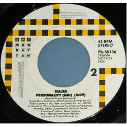 Najee Personality USED VINYL 7INCH 45 RPM PROMO