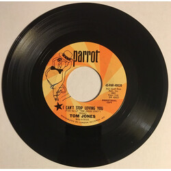 Tom Jones I Can't Stop Loving You USED VINYL 7INCH 45 RPM PROMO