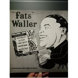 Fats Waller "Live" Volume Two Vinyl LP USED