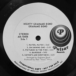 Graham Bond Mighty Grahame Bond Vinyl LP USED