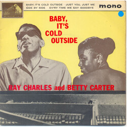 Ray Charles / Betty Carter Baby It's Cold Outside USED VINYL 7INCH 45 RPM EP