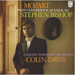 Wolfgang Amadeus Mozart / Stephen Bishop-Kovacevich / The London Symphony Orchestra / Sir Colin Davis Piano Concertos K.467 And K.503 Vinyl LP USED