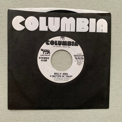 Billy Joel A Matter Of Trust USED VINYL 7INCH 45 RPM PROMO STYRENE