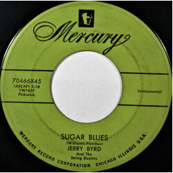 Jerry Byrd / The String Dusters Sugar Blues / Texas Play Boy Rag USED VINYL 7INCH 45 RPM SINGLE