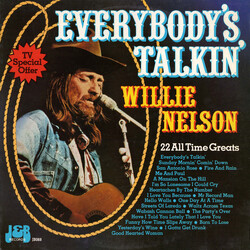 Willie Nelson Everybody's Talkin' Vinyl LP USED