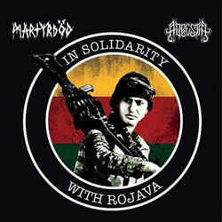 Martyrdöd / Adrestia In Solidarity With Rojava USED VINYL 7INCH EP
