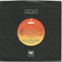 Bill Withers I Want To Spend The Night USED VINYL 7INCH 45 RPM