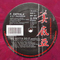 Francesco Zappalà / DJ Professor We Gotta Do It Vinyl 12" USED