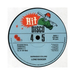 Lone Ranger / G.G. Allstars Barnabas Collins / Vampire Rock USED VINYL 12INCH 45 RPM MAXI-SINGLE MISPRINT