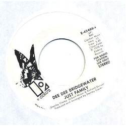 Dee Dee Bridgewater Just Family USED VINYL 7INCH 45 RPM PROMO
