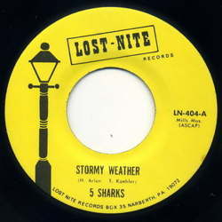 The Five Sharks Stormy Weather Vinyl 7" USED