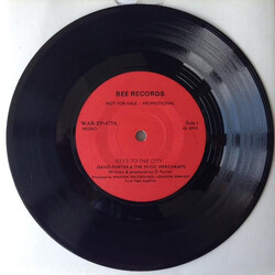 David Porter & The Music Merchants / Velvet Hammer Keys To The City / Happy USED VINYL 7INCH 45 RPM SINGLE PROMO MONO