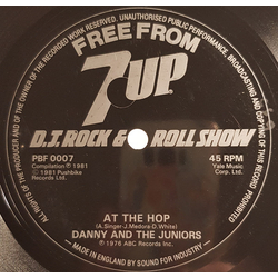 Danny & The Juniors D.J.Rock & Roll Show Flexi-disc USED