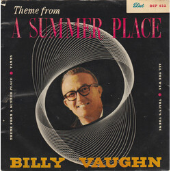 Billy Vaughn And His Orchestra Theme From A Summer Place USED VINYL 7INCH 45 RPM EP