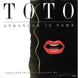 Toto Stranger In Town USED VINYL 7INCH SINGLE 45 RPM