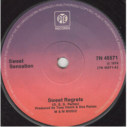 Sweet Sensation (2) Sweet Regrets USED VINYL 7INCH SINGLE