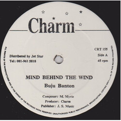Buju Banton Mind Behind The Wind Vinyl 12" USED