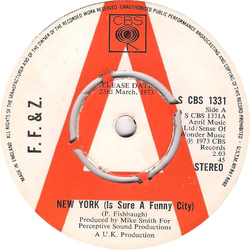 Fishbaugh, Fishbaugh & Zorn New York (Is Sure A Funny City) Vinyl 7" USED