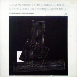 Andrew Imbrie / Gunther Schuller / Emerson String Quartet String Quartet No. 4 / String Quartet No. 2 Vinyl LP USED