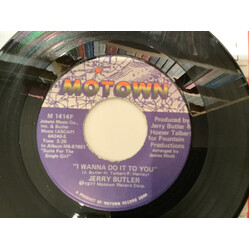 Jerry Butler I Wanna Do It To You / I Don't Wanna Be Reminded USED VINYL 7INCH 45 RPM