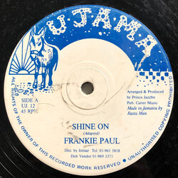 Frankie Paul Shine On Vinyl 12" USED