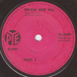 Migil Five Mockin' Bird Hill USED VINYL 7INCH 45 RPM SINGLE