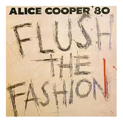 Alice Cooper Flush The Fashion Vinyl LP USED
