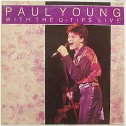 Paul Young / The Q Tips Paul Young With The Q-Tips Live Vinyl LP USED