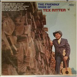 Tex Ritter The Friendly Voice Of Vinyl LP USED