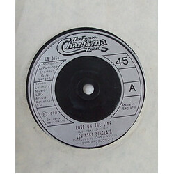 Levinsky Sinclair Love On The Line USED VINYL 7INCH SINGLE