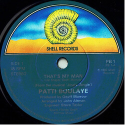 Patti Boulaye That's My Man USED VINYL 7INCH 45 RPM STEREO
