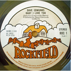 Dave Edmunds Baby I Love You VINYL 7" USED