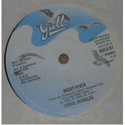 Carol Douglas Night Fever USED VINYL 7INCH SINGLE 45 RPM
